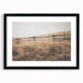 Farmhouse Wall Art: Rustic Fence & Field - Country Style Decor