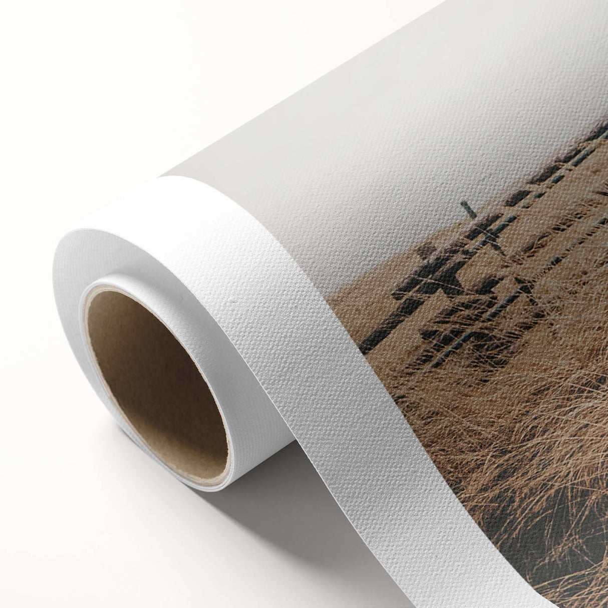 Farmhouse Wall Art: Rustic Fence & Field - Country Style Decor