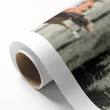 Farmhouse Wall Art: Horses Grazing in Field - Rustic Country Decor