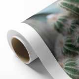 Green Cactus Cluster Farmhouse Wall Art – Rustic Country Decor Print