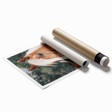 Farmhouse Wall Art - Blonde Horse Portrait Rustic Country Style Decor