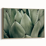 Agave Leaf Farmhouse Wall Art – Rustic Country Style Decor Print