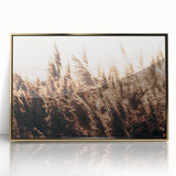 Golden Grass in Sunlight Farmhouse Wall Art – Rustic Country Decor Print