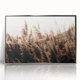 Golden Grass in Sunlight Farmhouse Wall Art – Rustic Country Decor Print
