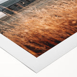 Abandoned Farmhouse at Sunset Wall Art – Rustic Country Decor Print