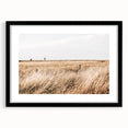 Golden Grass Field Farmhouse Wall Art – Rustic Country Decor Print
