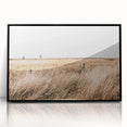 Golden Grass Field Farmhouse Wall Art – Rustic Country Decor Print