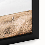 Golden Grass Field Farmhouse Wall Art – Rustic Country Decor Print
