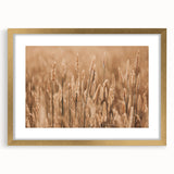 Golden Wheat Field Farmhouse Wall Art – Rustic Country Decor Print