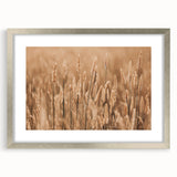 Golden Wheat Field Farmhouse Wall Art – Rustic Country Decor Print
