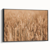Golden Wheat Field Farmhouse Wall Art – Rustic Country Decor Print