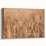 Golden Wheat Field Farmhouse Wall Art – Rustic Country Decor Print
