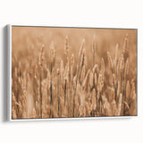 Golden Wheat Field Farmhouse Wall Art – Rustic Country Decor Print