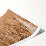 Golden Wheat Field Farmhouse Wall Art – Rustic Country Decor Print