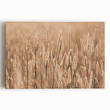 Golden Wheat Field Farmhouse Wall Art – Rustic Country Decor Print
