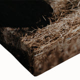 Grazing Cattle Farmhouse Wall Art – Rustic Country Style Decor Print