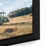 Rustic Farmhouse Wall Art: Tractor in Field - Country Style Decor Print