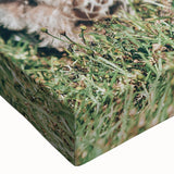 Farmhouse Wall Art: Country Chickens in Garden - Rustic Farmhouse Decor