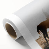 Farmhouse Wall Art - Rider on Horse at Sunset Rustic Country Style Decor