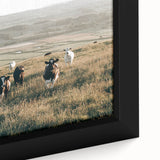 Farmhouse Wall Art: Cows in Pasture - Rustic Country Style Decor Print