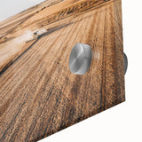 Farmhouse Wall Art: Aerial Harvesting Scene - Rustic Country Decor Print