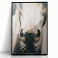 Farmhouse Wall Art - Close-Up Horse Nose Rustic Country Style Decor