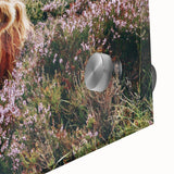 Farmhouse Wall Art: Highland Cow in Meadow - Rustic Country Decor Print