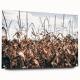 Farmhouse Wall Art: Autumn Corn Stalks - Rustic Country Style Decor Print