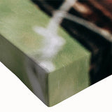 Farmhouse Wall Art: Rustic Fence in Rain - Country Style Decor Print