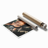 Dynamic Horse Portrait - Rustic Farmhouse Wall Art for Country Living