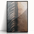 Close-Up Horse Mane - Rustic Farmhouse Wall Art for Country Living