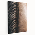 Close-Up Horse Mane - Rustic Farmhouse Wall Art for Country Living