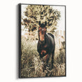 Majestic Horse in Nature - Rustic Farmhouse Wall Art for Country Homes