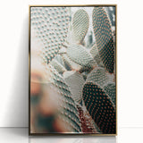 Clustered Cactus Pads - Rustic Desert-Inspired Farmhouse Wall Art Print