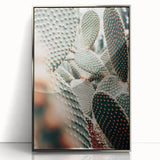Clustered Cactus Pads - Rustic Desert-Inspired Farmhouse Wall Art Print
