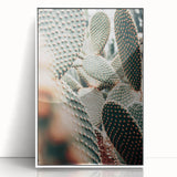 Clustered Cactus Pads - Rustic Desert-Inspired Farmhouse Wall Art Print