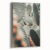 Clustered Cactus Pads - Rustic Desert-Inspired Farmhouse Wall Art Print