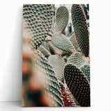 Clustered Cactus Pads - Rustic Desert-Inspired Farmhouse Wall Art Print