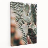 Clustered Cactus Pads - Rustic Desert-Inspired Farmhouse Wall Art Print