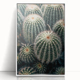 Cluster of Cacti - Rustic Desert-Inspired Farmhouse Wall Art for Home Decor