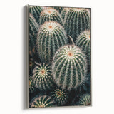 Cluster of Cacti - Rustic Desert-Inspired Farmhouse Wall Art for Home Decor