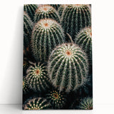 Cluster of Cacti - Rustic Desert-Inspired Farmhouse Wall Art for Home Decor