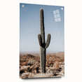 Desert Cactus Landscape - Rustic Farmhouse Wall Art for Country Decor