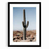 Desert Cactus Landscape - Rustic Farmhouse Wall Art for Country Decor