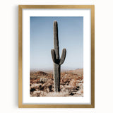 Desert Cactus Landscape - Rustic Farmhouse Wall Art for Country Decor
