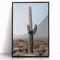 Desert Cactus Landscape - Rustic Farmhouse Wall Art for Country Decor