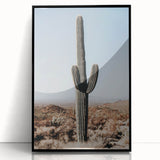 Desert Cactus Landscape - Rustic Farmhouse Wall Art for Country Decor