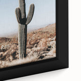 Desert Cactus Landscape - Rustic Farmhouse Wall Art for Country Decor