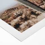 Desert Cactus Landscape - Rustic Farmhouse Wall Art for Country Decor