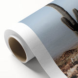 Desert Cactus Landscape - Rustic Farmhouse Wall Art for Country Decor